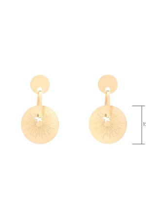 Oorbellen The Spark Zilver Stainless Steel h5 Afbeelding3